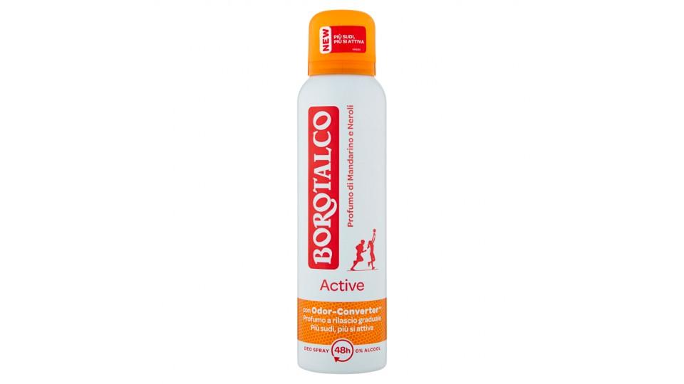 Borotalco Active Deo Spray Profumo di Mandarino e Neroli