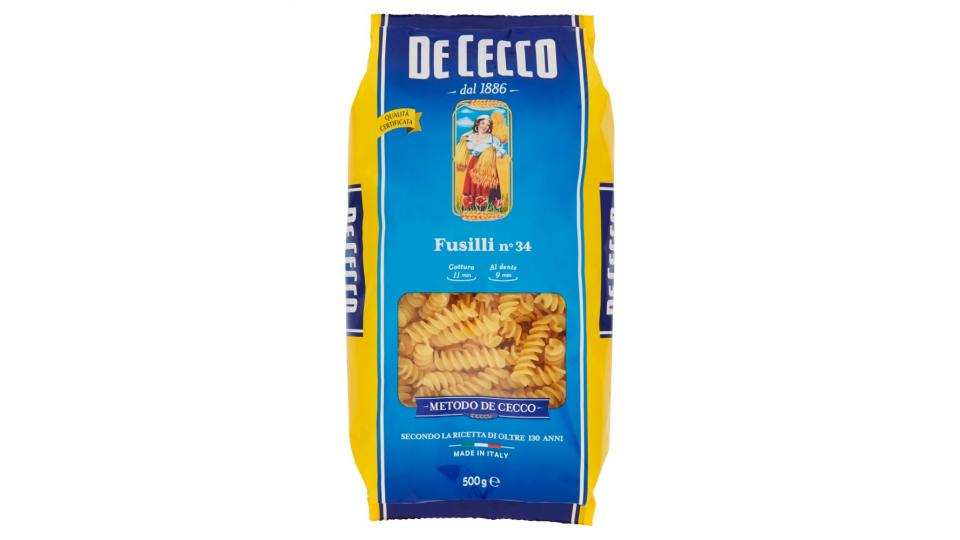 De Cecco Fusilli N° 34