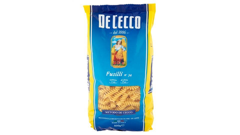 De Cecco Fusilli N° 34