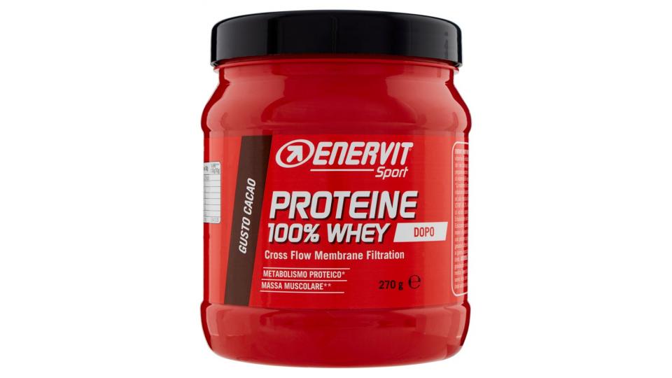 Enervit, Proteine 100% whey gusto cacao