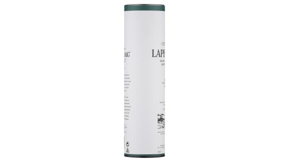 Laphroaig, Islay single malt scotch whisky aged 10 years