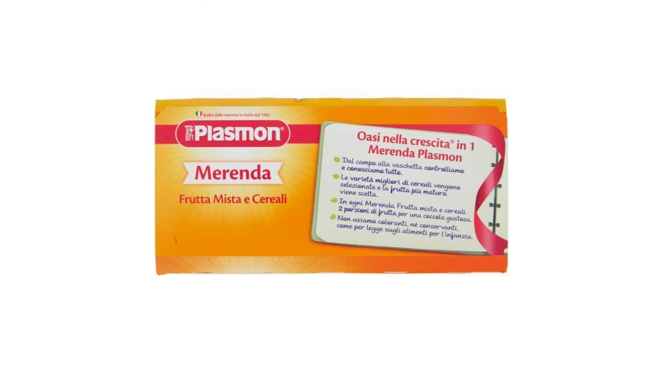 Plasmon, Merenda frutta mista e cereali