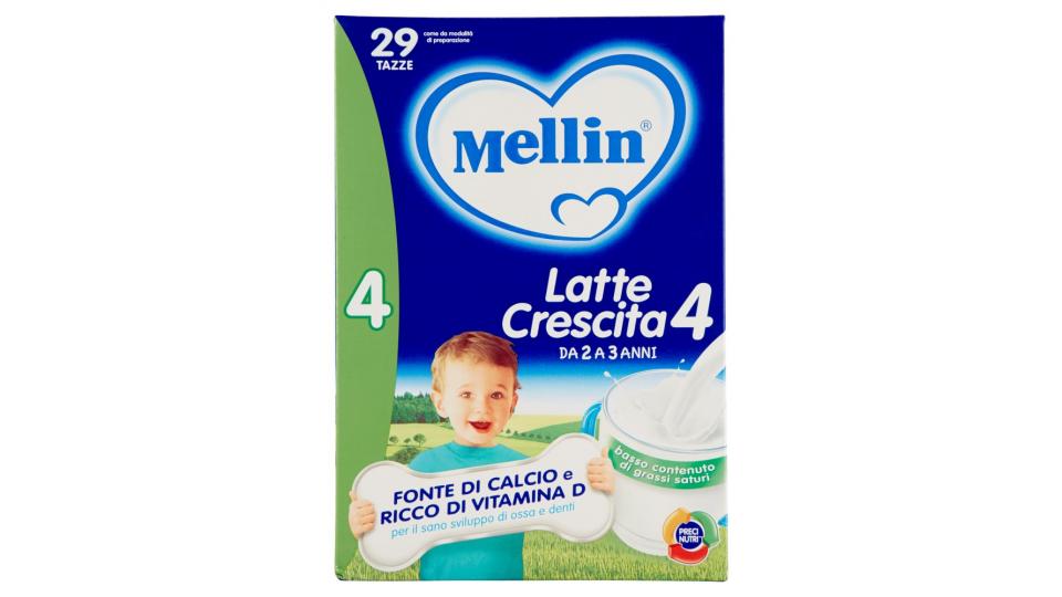 Mellin, Latte Crescita 4 in polvere