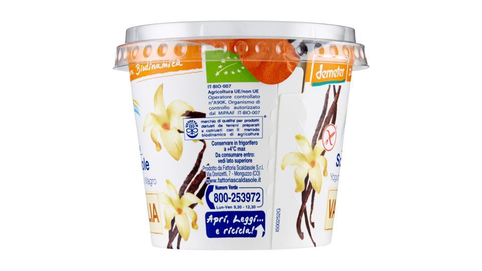 Fattoria Scaldasole, yogurt biologico magro alla vaniglia