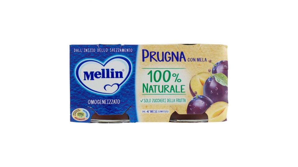 Mellin - Prugna con Mela, Omogeneizzato