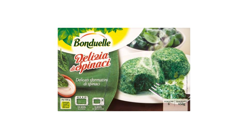 Bonduelle, Delizia di spinaci surgelati