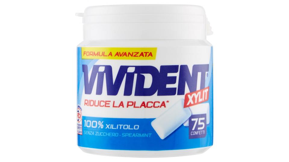 Vivident Xylit spearmint 75 confetti