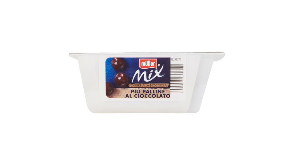 Müller, Mix yogurt alla nocciola più palline al cioccolato