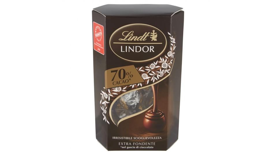 Lindt, Lindor 70% cacao extra fondente