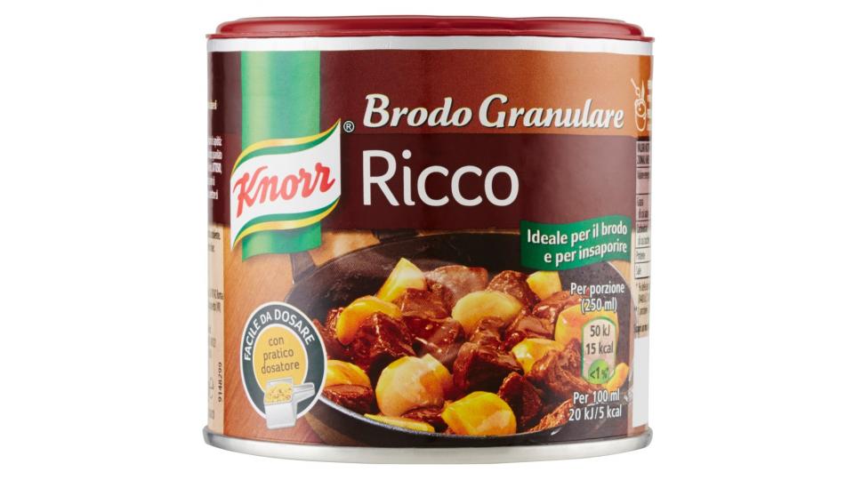 Knorr brodo granulare ricco