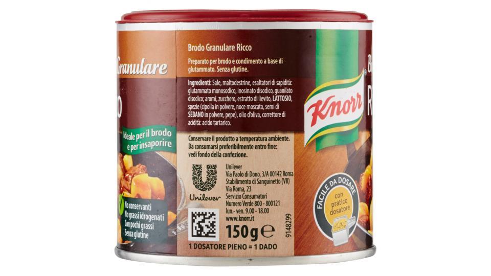 Knorr brodo granulare ricco