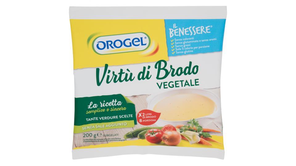 Orogel, Il Benessere virtù di brodo vegetale surgelato