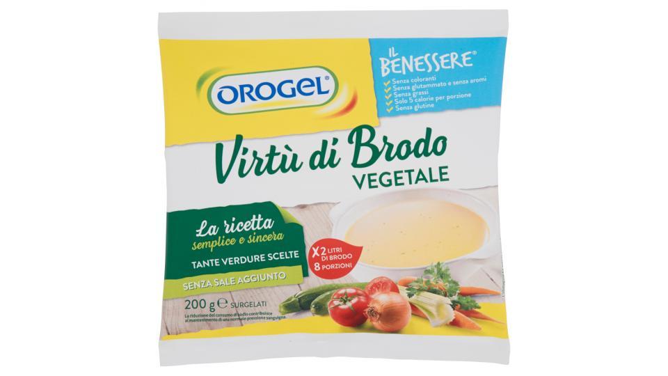 Orogel, Il Benessere virtù di brodo vegetale surgelato