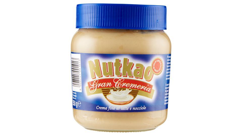 Nutkao - Gran Cremeria, Crema Fine al Latte e Nocciole 