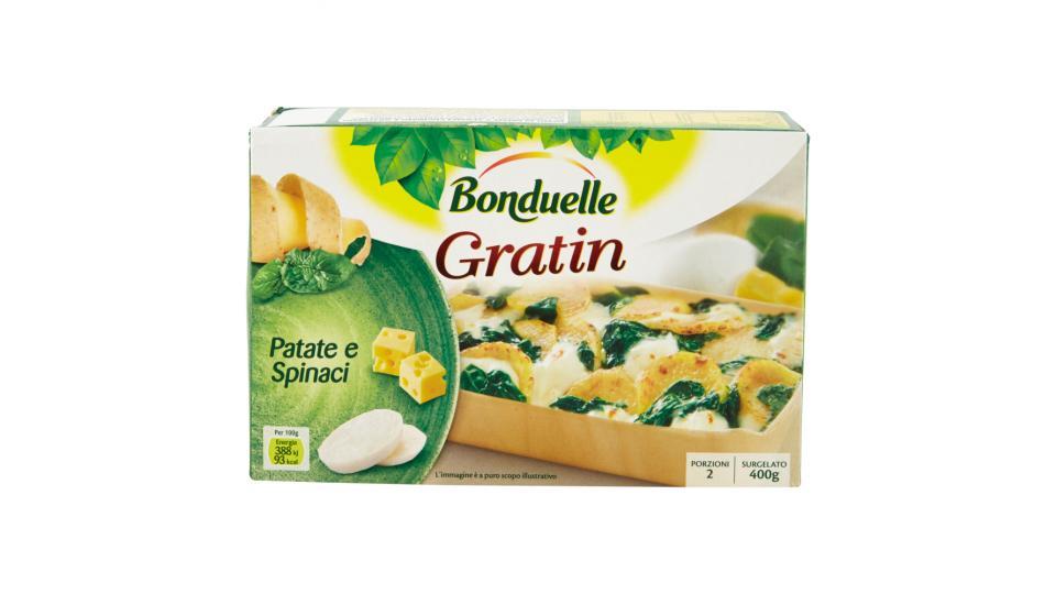 Bonduelle, Gratin patate e spinaci surgelato