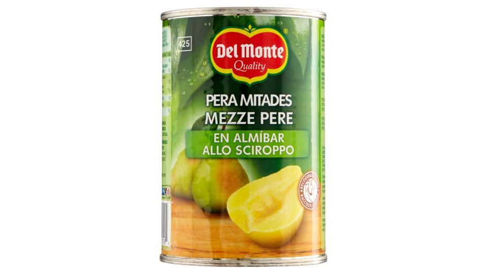 Del Monte Pere in Sciroppo