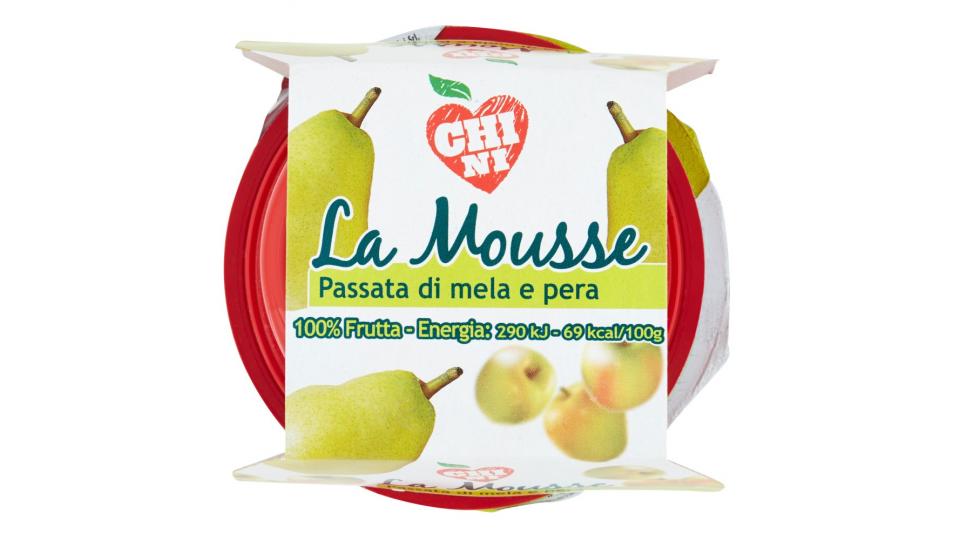 Chini la Mousse Passata di mela e pera