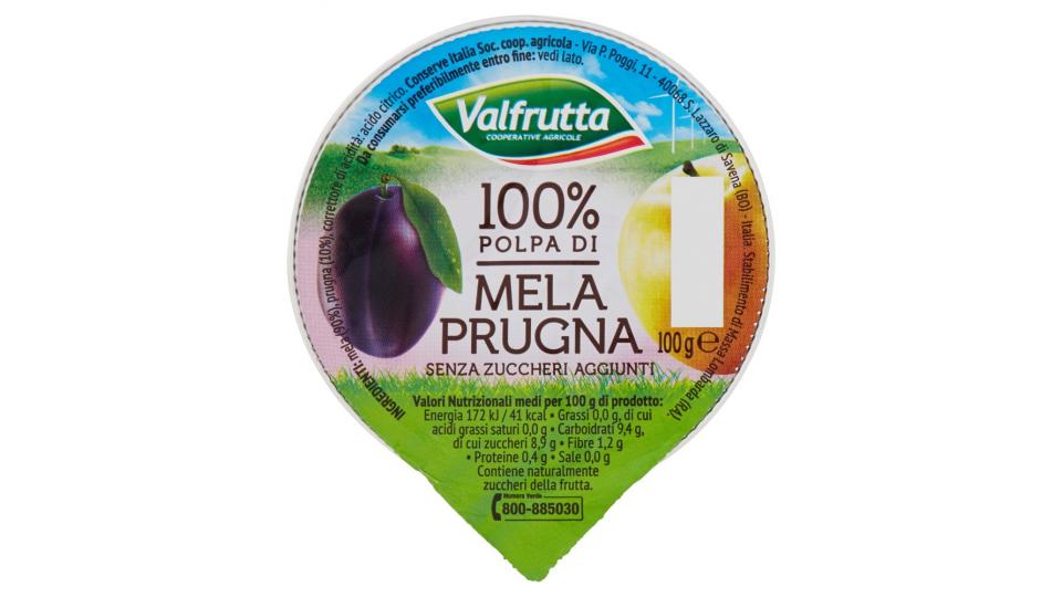 Valfrutta 100% Polpa di Mela Prugna