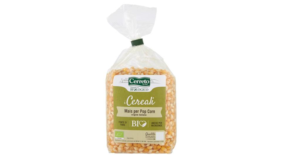 Cerreto Bio Mais per Pop Corn