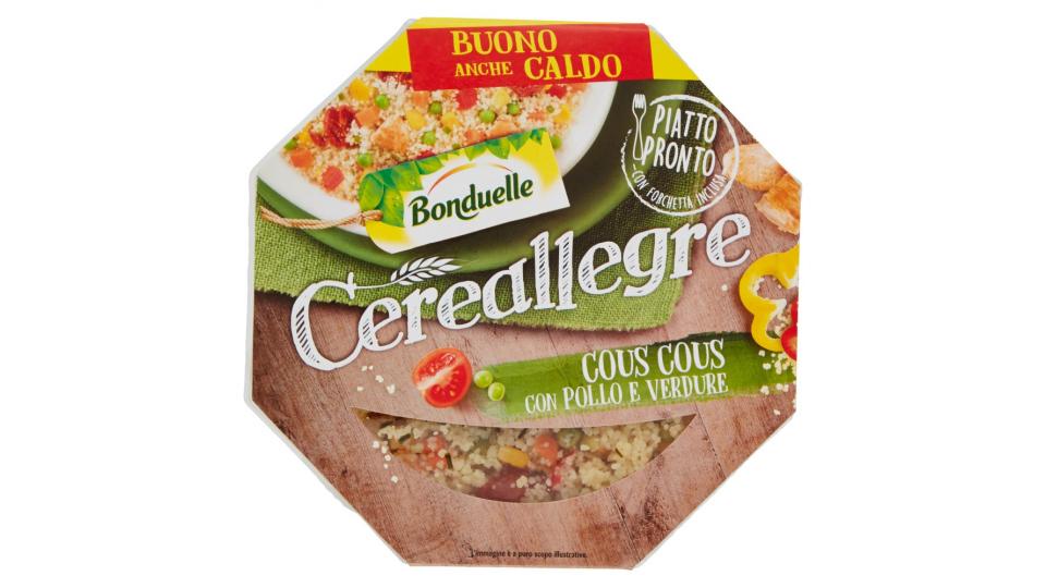 Bonduelle Cereallegre Cous Cous con Pollo e Verdure