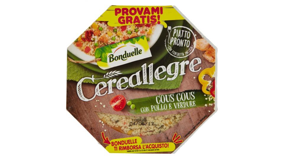 Bonduelle Cereallegre Cous Cous con Pollo e Verdure