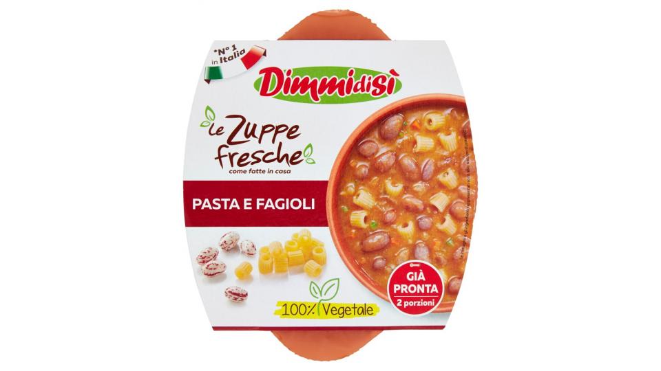 DimmidiSì le Zuppe Fresche Pasta e Fagioli