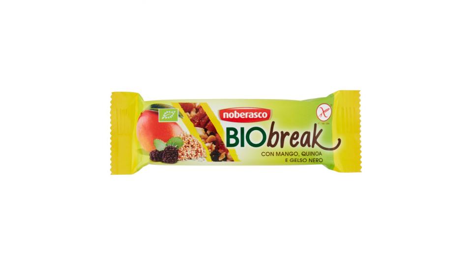 noberasco Biobreak con Mango, Quinoa e Gelso Nero