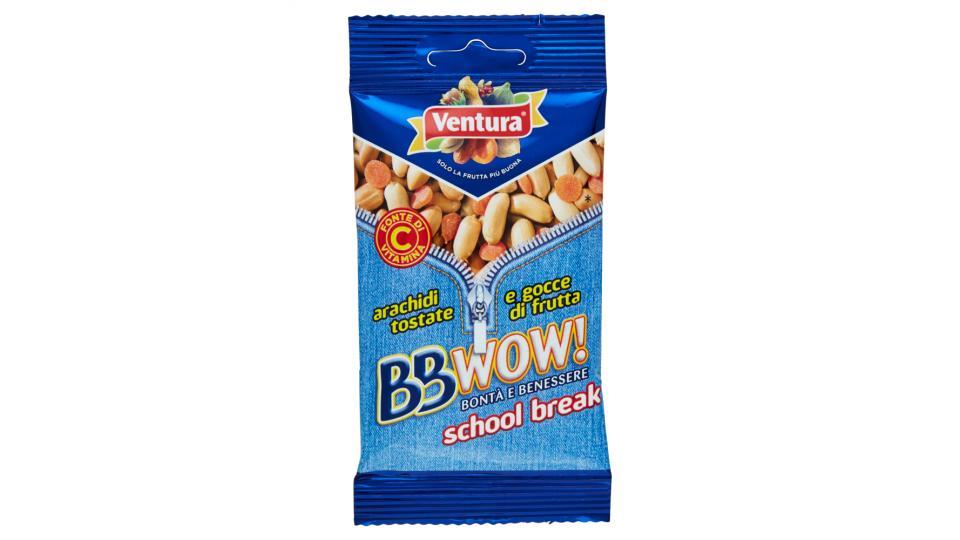 Ventura BBWow! school break arachidi tostate e gocce di frutta