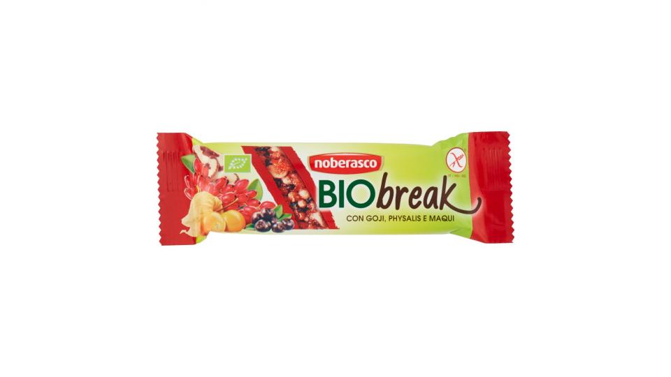 noberasco Bio break con Goji, Physalis e Maqui