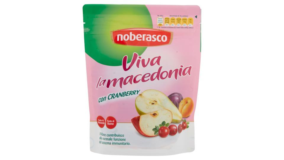 noberasco Viva la macedonia con Cranberry