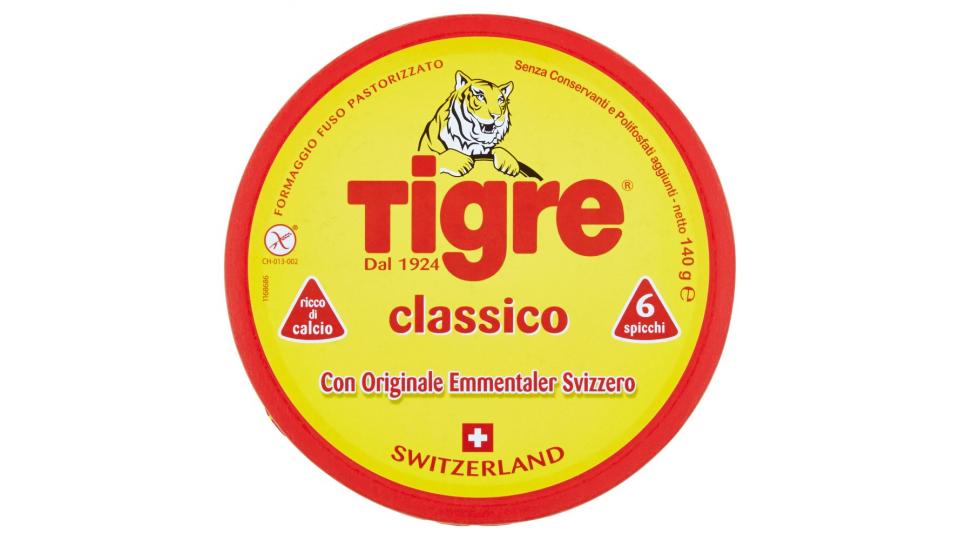 Tigre classico 6 spicchi
