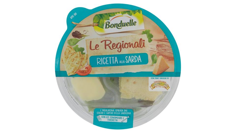 Bonduelle in Pausa Le Regionali Ricetta alla Sarda