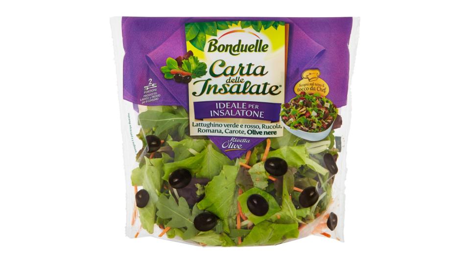 Bonduelle Carta delle Insalate Ricetta Olive