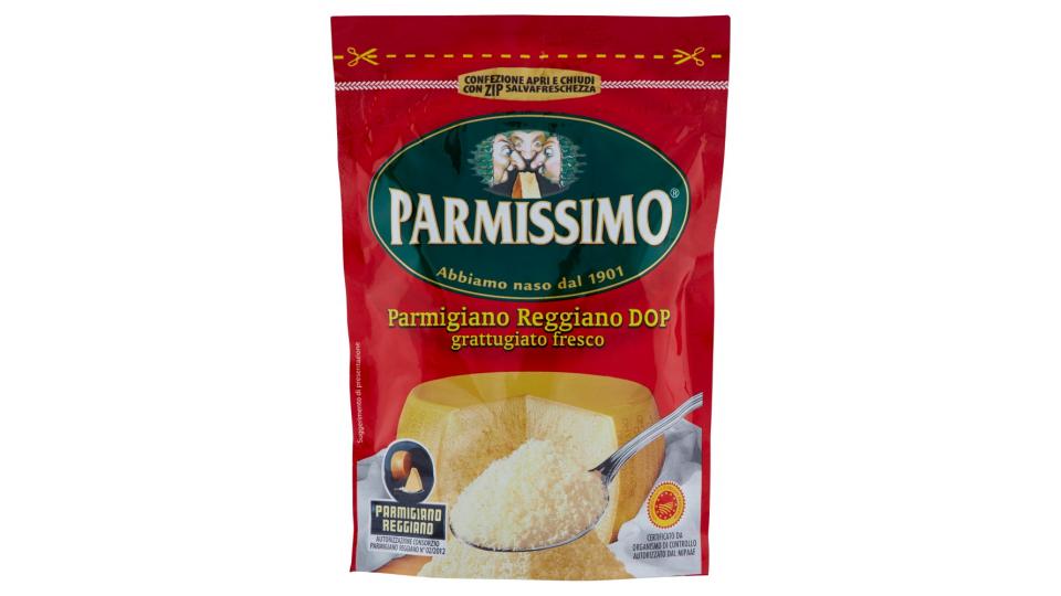 Parmissimo Parmigiano Reggiano DOP grattugiato fresco