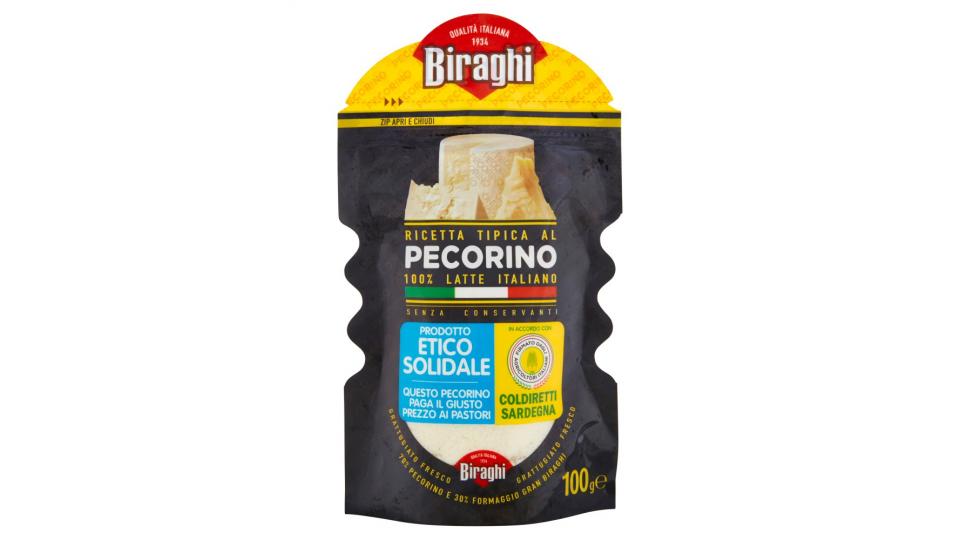 Biraghi Ricetta Tipica al Pecorino