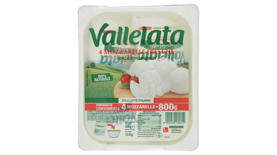 Vallelata 4 Mozzarelle Fresche
