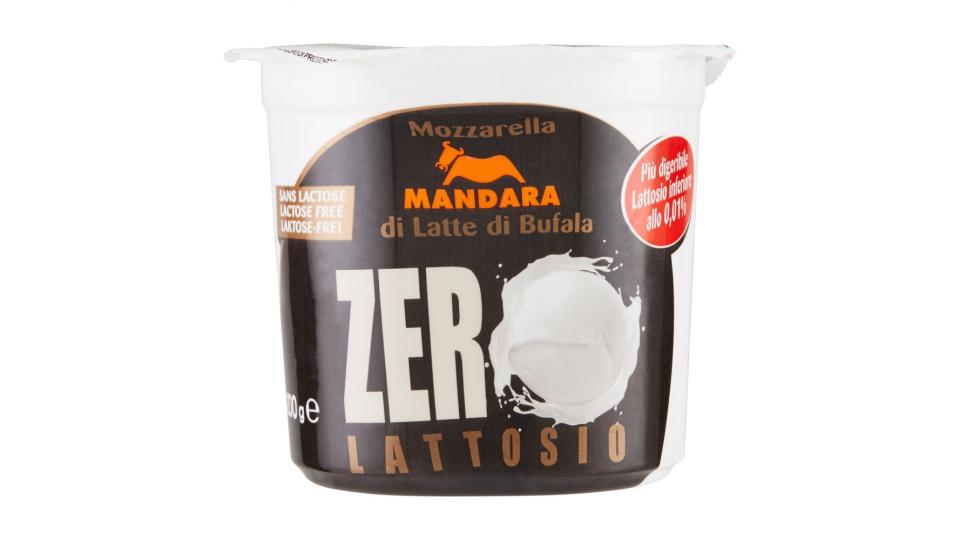 Mandara Zero Lattosio Mozzarella di latte di Bufala