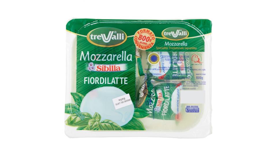 TreValli Sibilla Mozzarella Fiordilatte