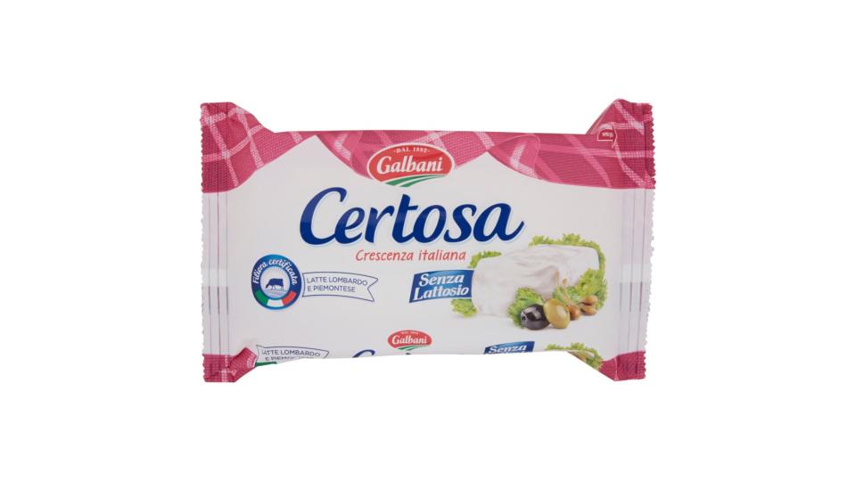 Galbani Certosa Senza Lattosio Crescenza