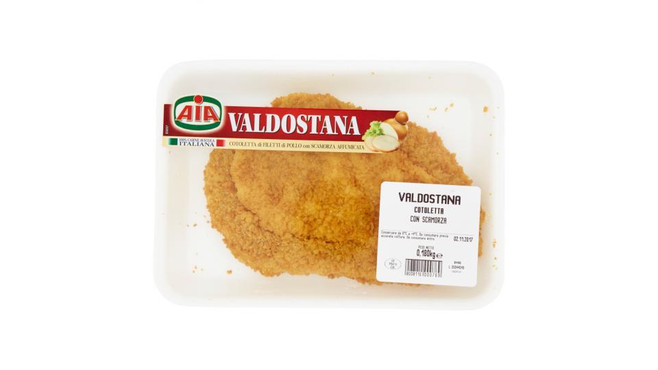 Aia Valdostana Cotoletta di Filetti di Pollo con Scamorza  Affumicata