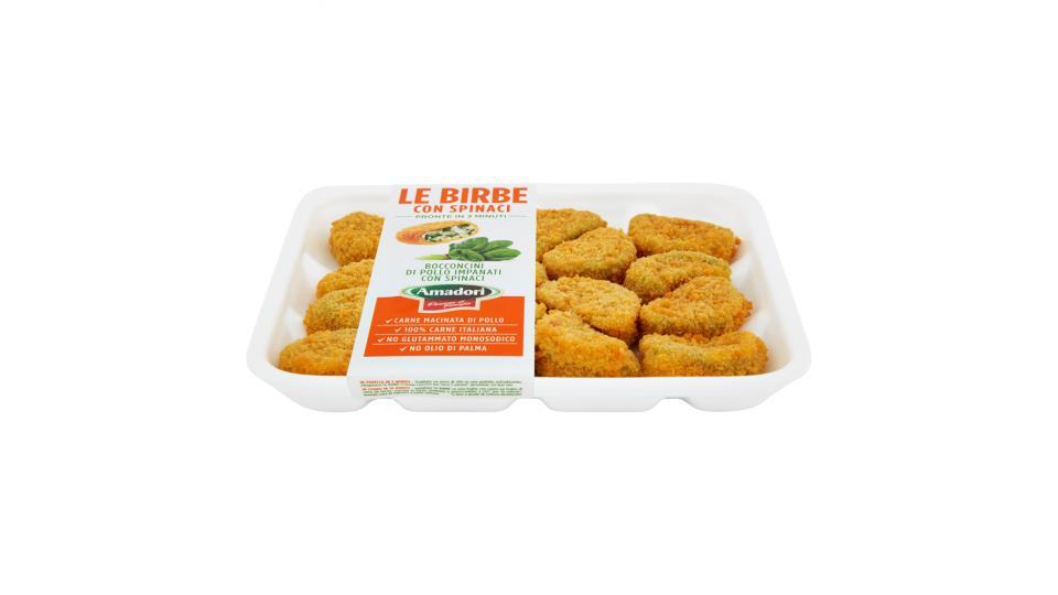 Amadori le Birbe! Bocconcini di Pollo* con Spinaci