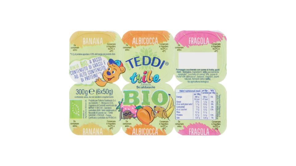 Teddi Bio tribe Banana, Albicocca, Fragola