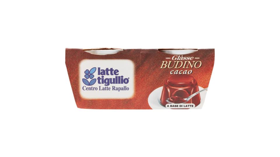 latte tigullio Glàsse Budino cacao