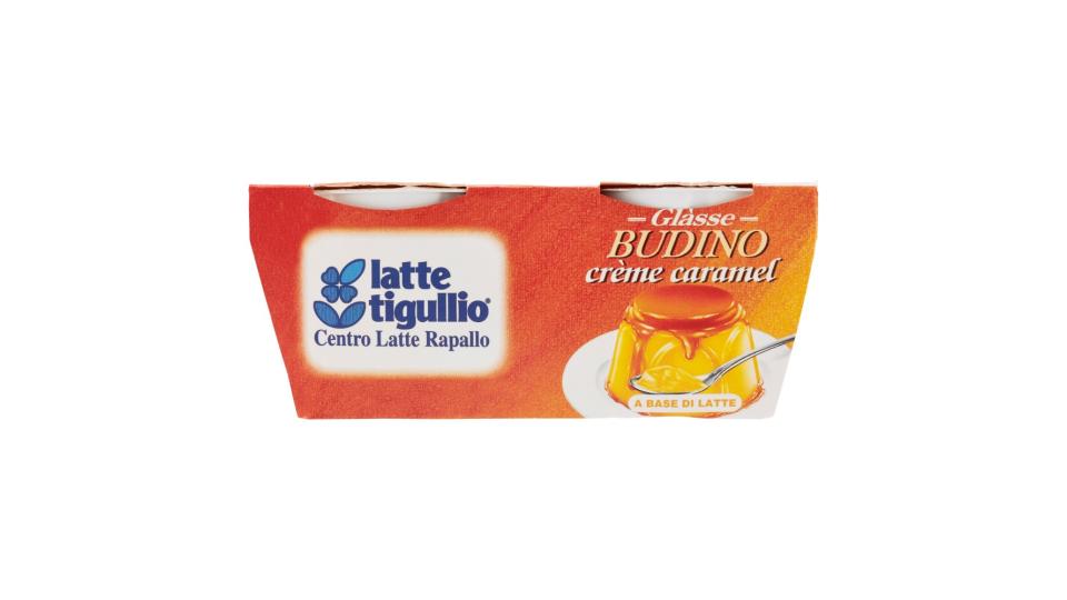 latte tigullio Glàsse Budino crème caramel