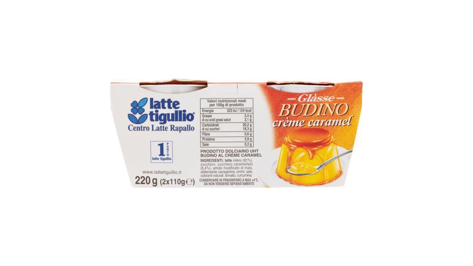 latte tigullio Glàsse Budino crème caramel