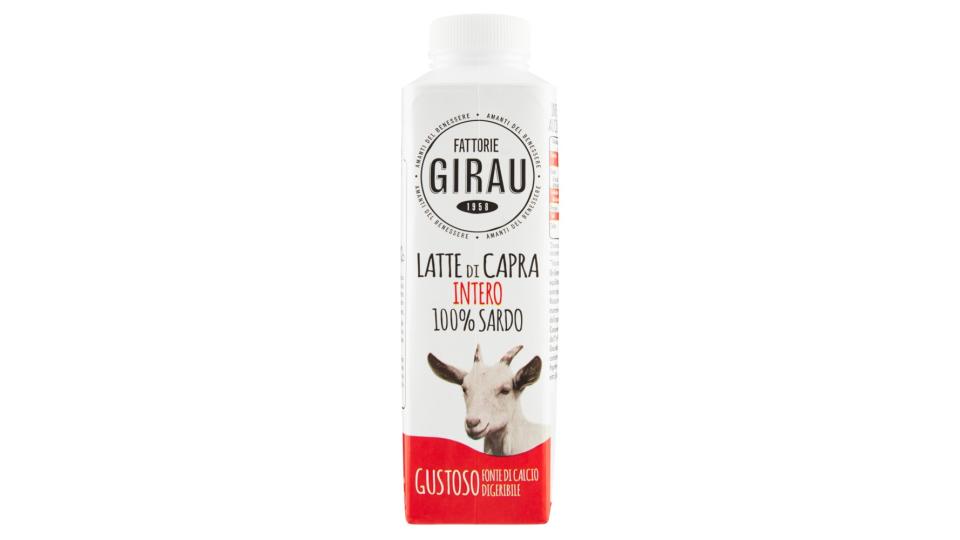 Fattorie Girau Latte di capra intero 100% sardo