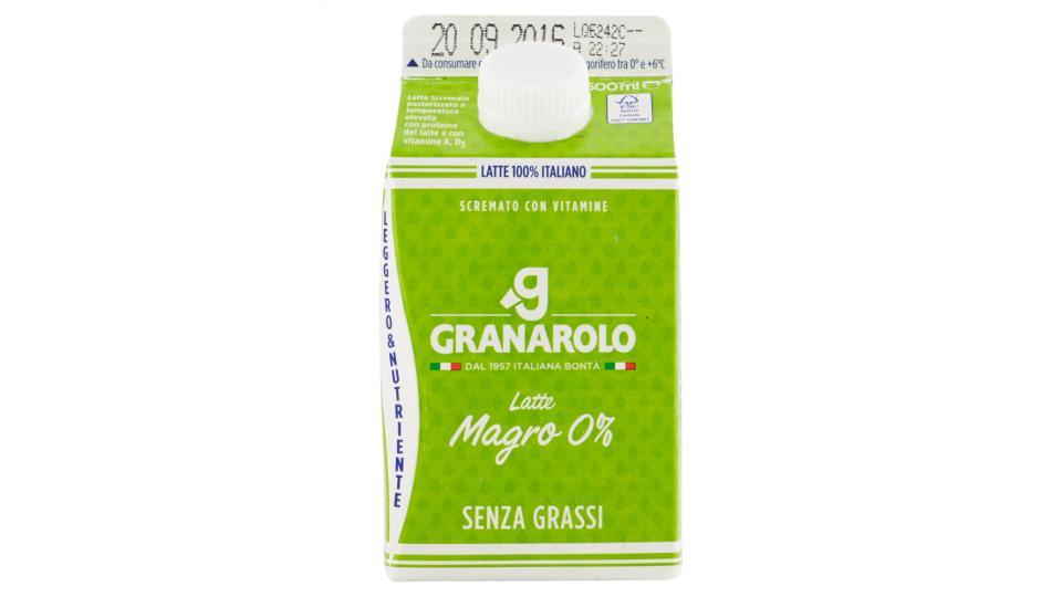 Granarolo Latte Magro 0%