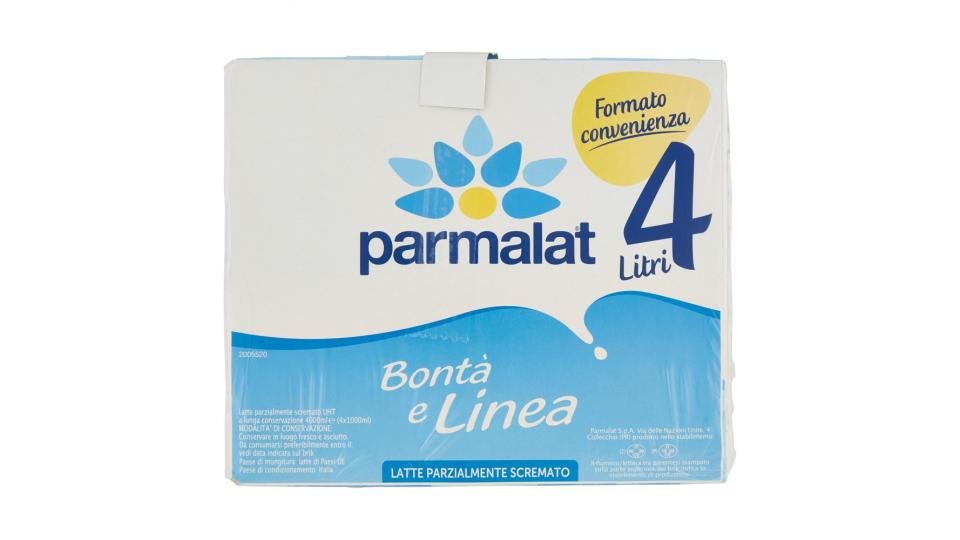 parmalat Bontà e Linea Latte Parzialmente Scremato