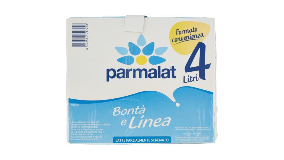 parmalat Bontà e Linea Latte Parzialmente Scremato