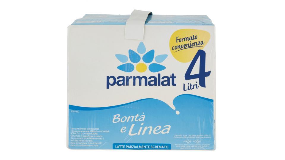 parmalat Bontà e Linea Latte Parzialmente Scremato